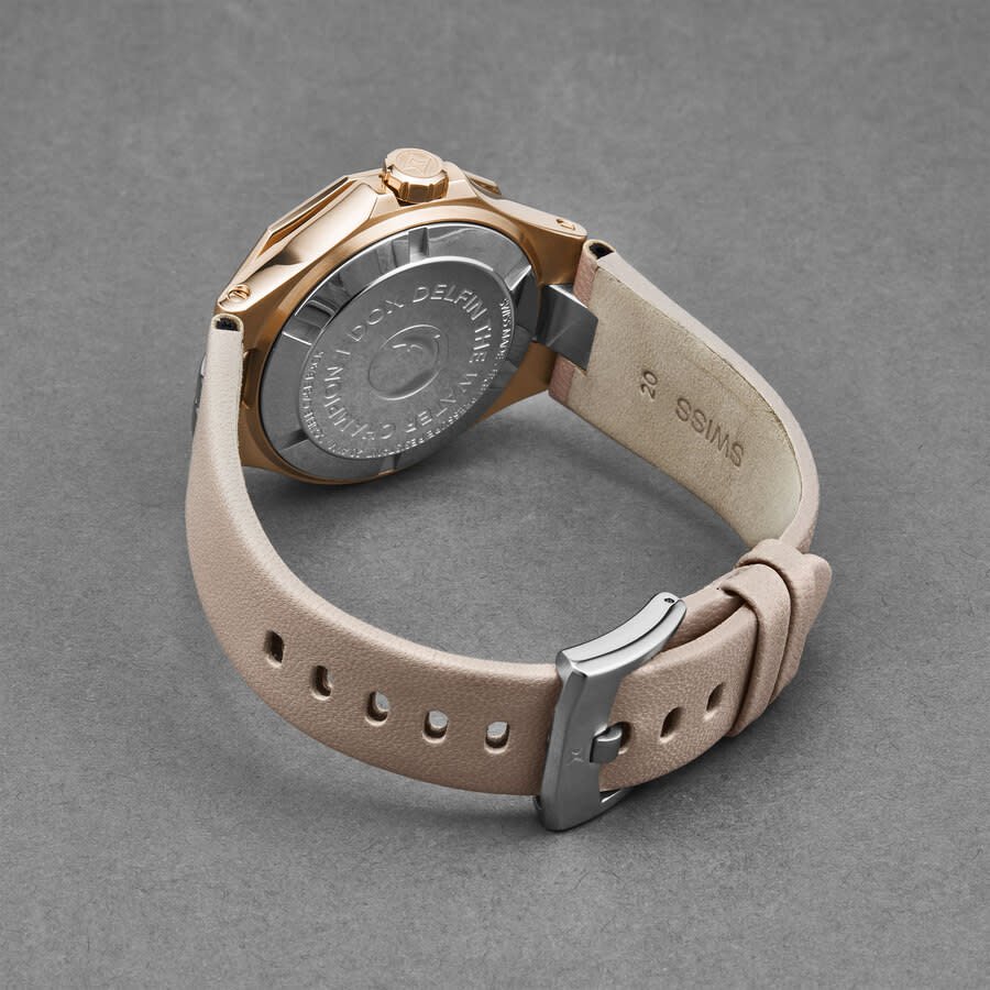 Edox Delfin Quartz Ladies Watch 53020 37RC NANR - Image 4
