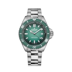 Edox Automatic Green Dial Watch 80120 3VM VDN1