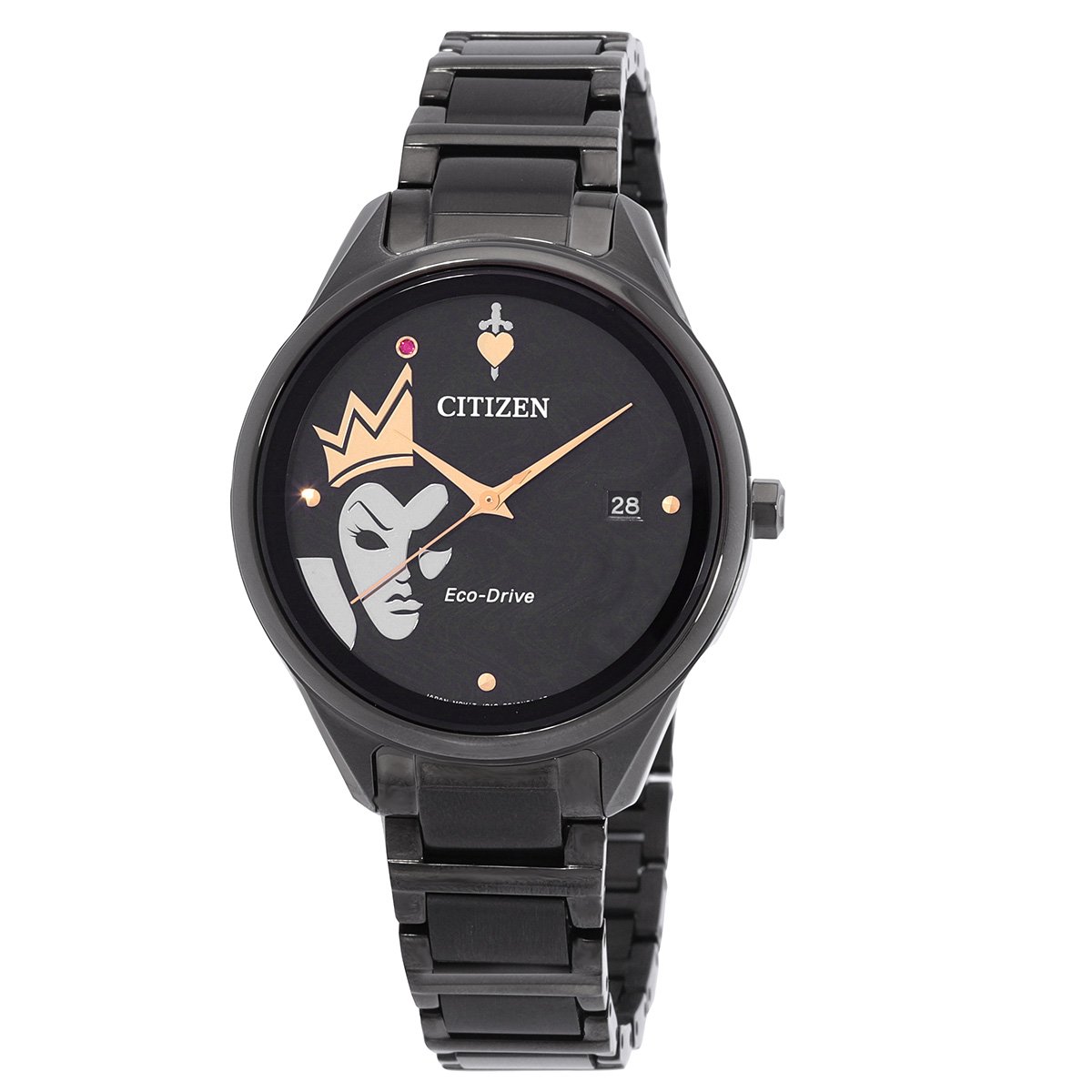 Citizen Black Dial Watch FE6107-68W - luxury watch