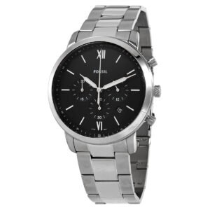 FOSSIL Neutra Chronograph Quartz Black Dial Men's Watch FS5384