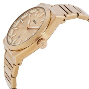 FOSSIL Everett Quartz Gold Dial Men's Watch FS5965
