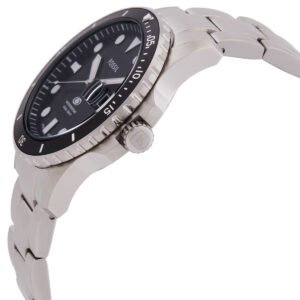 FOSSIL Blue Dive Quartz Black Dial Men's Watch FS6032