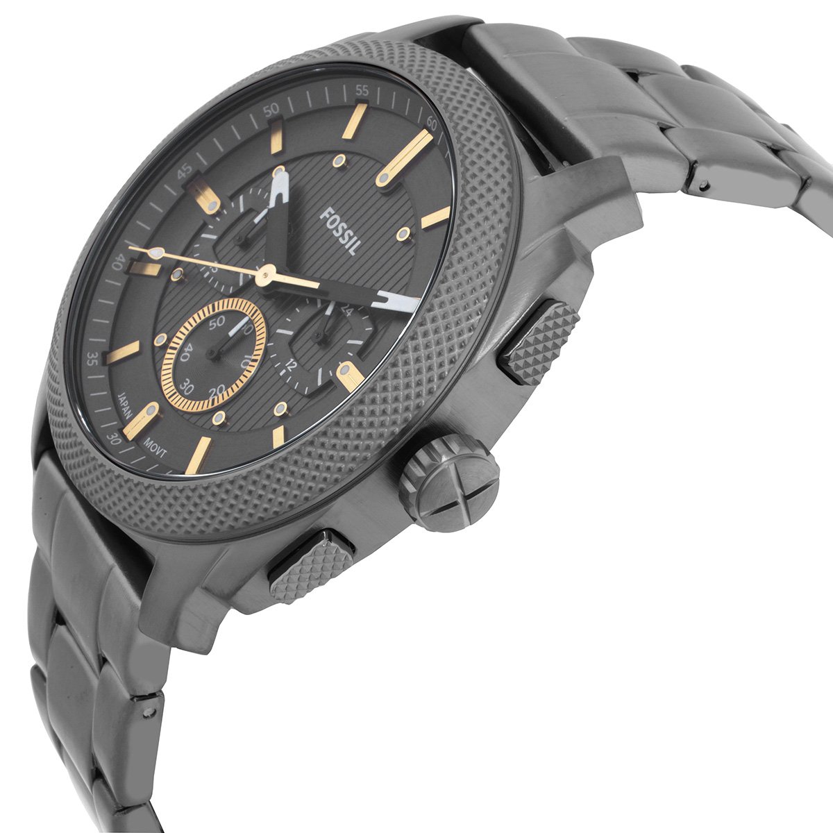 Machine Chronograph Quartz Gunmetal Dial Men's Watch FS6160 - luxury watch