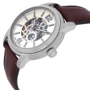 FOSSIL Heritage Automatic Cream Dial Men's Watch ME3264