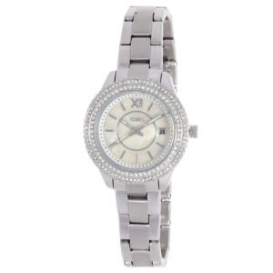 Fossil Stella Quartz Crystal MOP Dial Ladies Watch ES5137