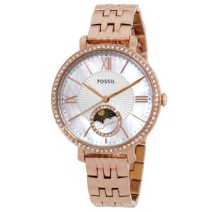 Fossil Jacqueline Sun Moon Quartz Crystal Ladies Watch ES5165