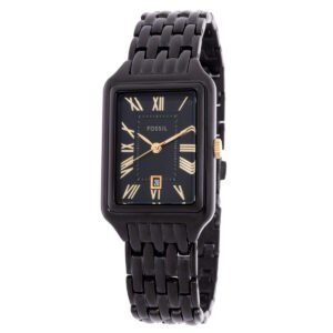 Fossil Raquel Quartz Black Dial Ladies Watch ES5385
