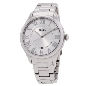 Fossil Gilmore Quartz Silver Dial Ladies Watch ES5393