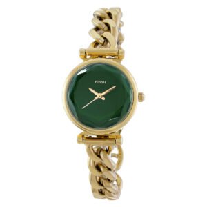 Fossil Carlie Quartz Green Dial Ladies Watch ES5441