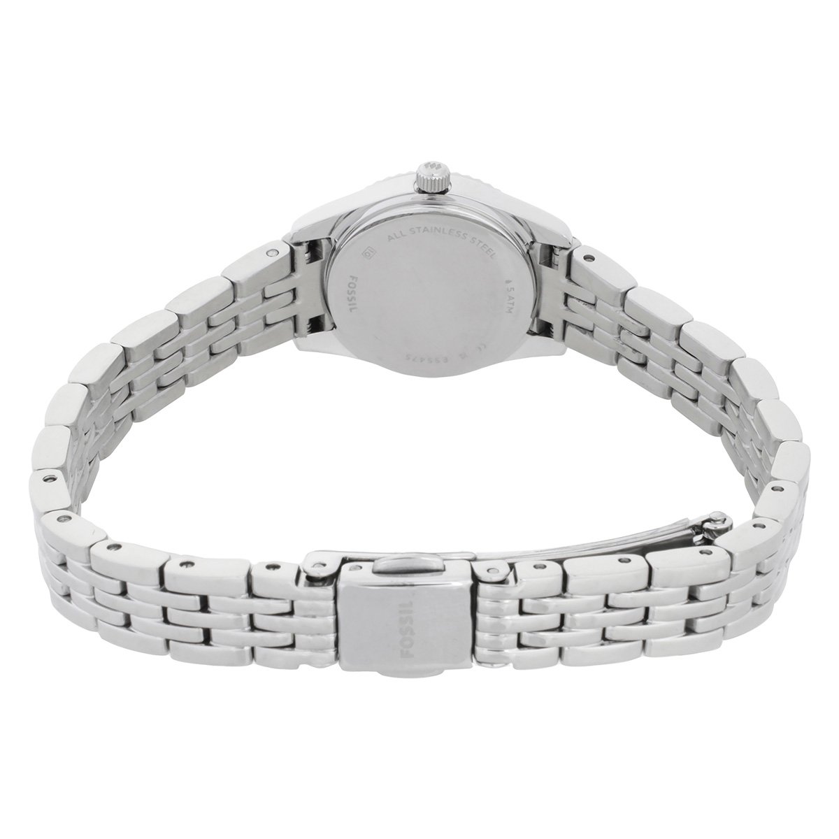 Fossil Scarlette Quartz Crystal Silver Dial Ladies Watch ES5475 - Image 3