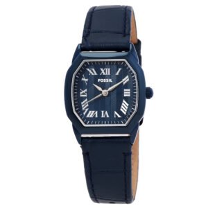 Fossil Harlow Quartz Blue Dial Ladies Watch ES5481