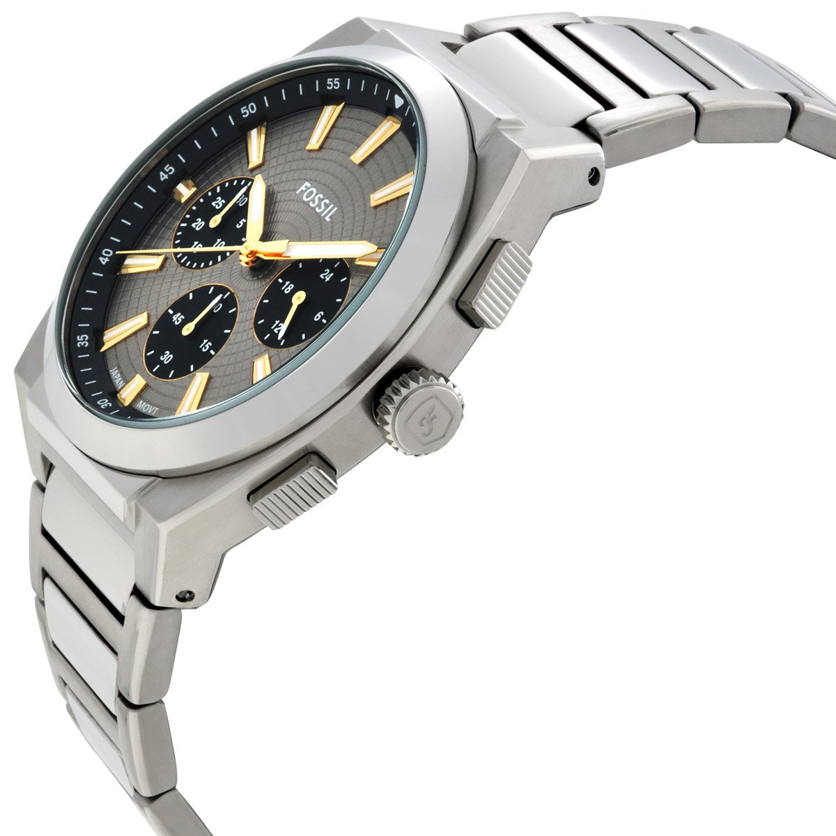 Fossil Everett Chronograph Quartz Grey Dial Men's Watch FS6128 - Image 2