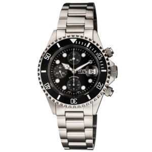 Gevril Fashion BlackDial Men's Watch 4157A