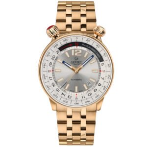Gevril Wallabout Automatic Silver Dial Men's Watch 48564