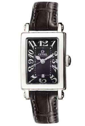 Gevril Super Mini Black Dial Ladies Watch 8042N