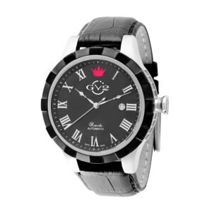 GV2 by Gevril Scacchi Black Dial Automatic Men's Watch 9503