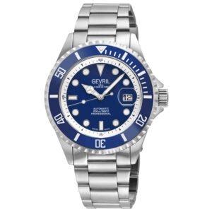 Wall street Automatic Black Dial Men's Watch 41851A - luxury watch