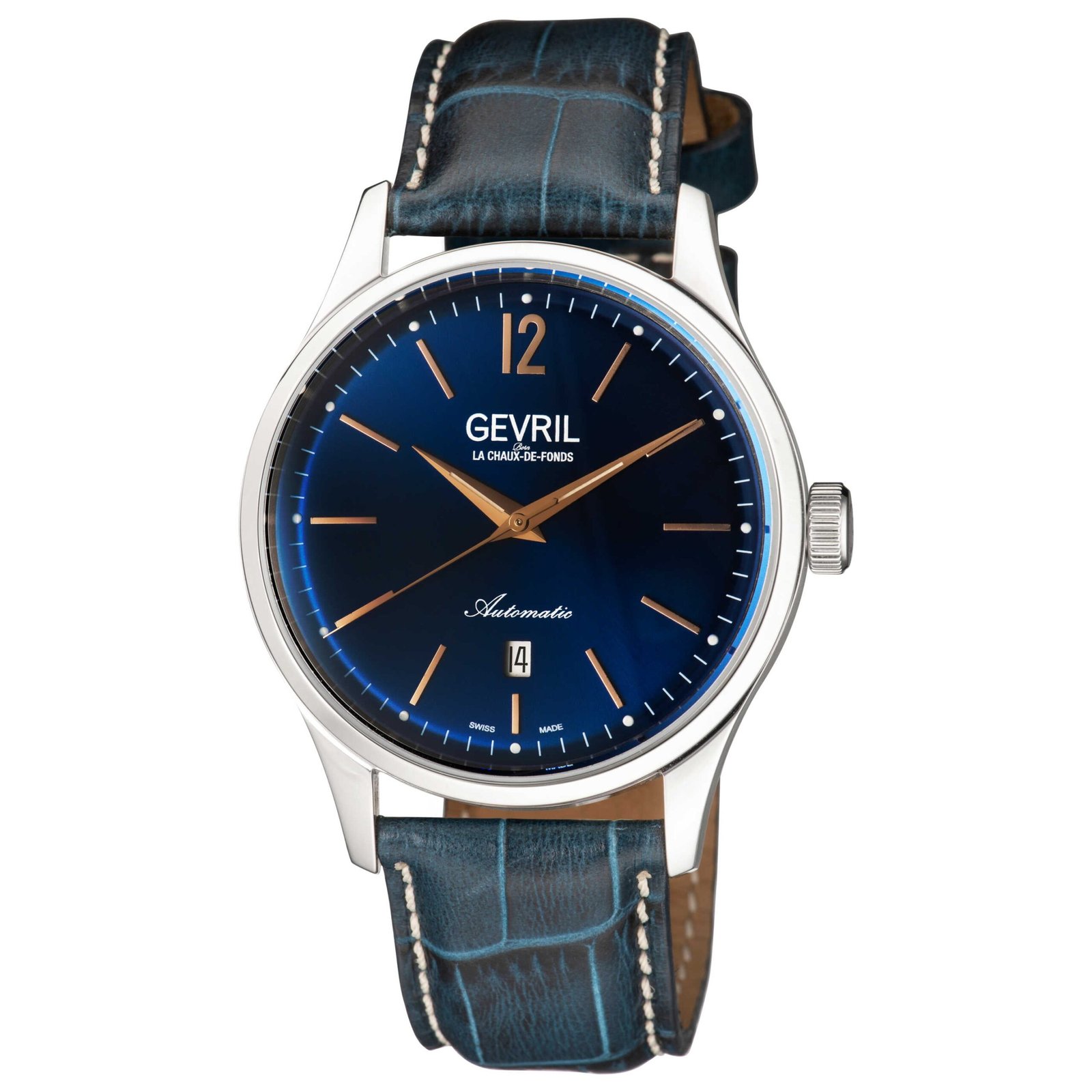 Five Points 43mm Blue Dial Men's Automatic Watch 4253A