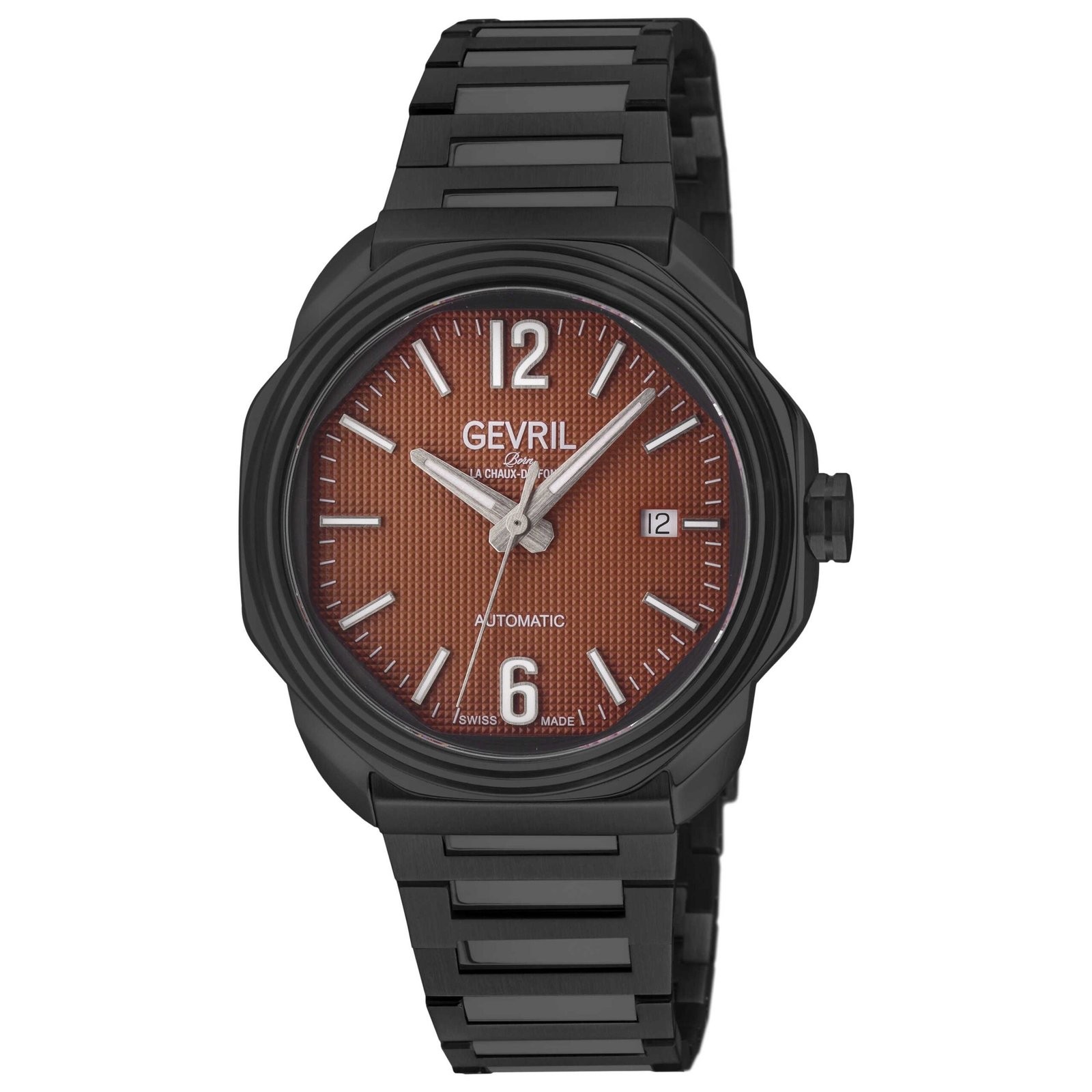 Roosevelt 42mm Red Dial Men's Automatic Watch 46545B