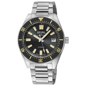 Mariner's Row 42mm Black Dial Men's Automatic Watch 46900B