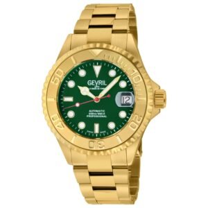 Wall Street 39mm Green Dial Men's Automatic Watch 4758B