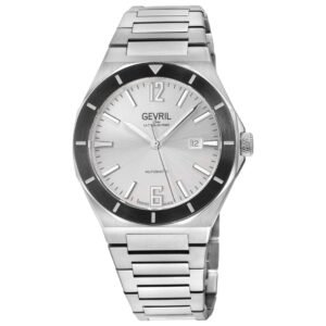 High Line 43mm Silver Dial Men's Automatic Watch 48404B