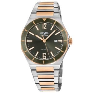 High Line 43mm Olive Green Dial Men's Automatic Watch 48405B