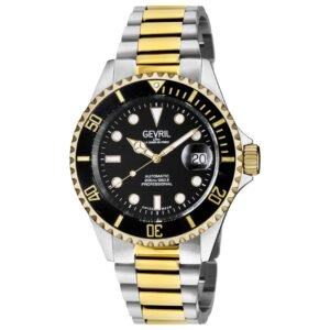 Wall Street 43mm Black Dial Men's Automatic Watch 4855A