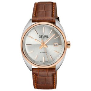 Five Points 40mm Silver Dial Men's Automatic Watch 48700A