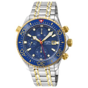 Hudson Yards Chronograph 43mm Blue Dial Men's Automatic Watch 48813B