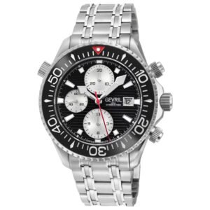 Hudson Yards Chronograph 43mm Black Dial Men's Automatic Watch 48814B