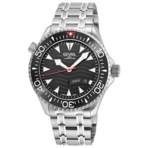 Hudson Yards 43mm Black Dial Men's Automatic Watch 48830B
