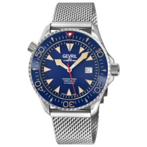 Hudson Yards 43mm Blue Dial Men's Automatic Watch 48841B