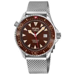 Hudson Yards 43mm Brown Dial Men's Automatic Watch 48848B