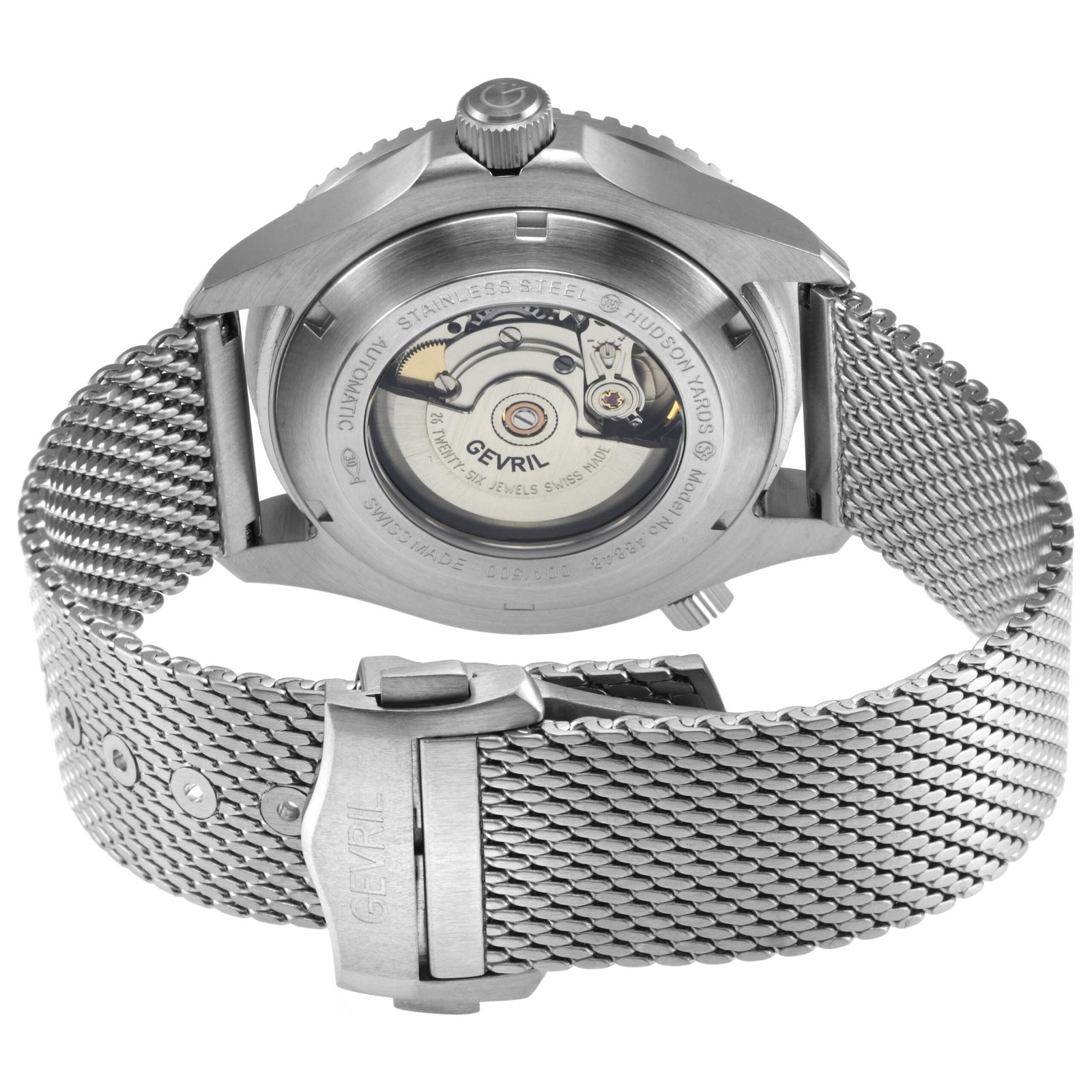 Hudson Yards 43mm Brown Dial Men's Automatic Watch 48848B - Image 3