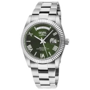 West Village 40mm Green Dial Men's Automatic Watch 48950B