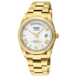 West Village 40mm White Dial Men's Automatic Watch 48952B