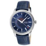 Guggenheim 44mm Blue Dial Men's Automatic Watch 49201