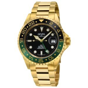 Wall Street 43mm Black Dial Men's Automatic Watch 4956A