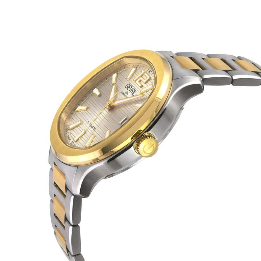 Stuyvesant Automatic Silver Dial Men's Watch 49804B - luxury watch