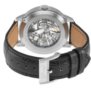 GEVRIL Mulberry Automatic Silver Dial Men's Watch 9621