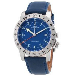 Glycine Airman Vintage GMT Quartz Blue Dial Men's Watch GL1049 - luxury watch