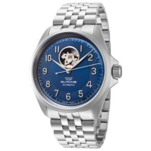 Combat Classic 40mm Blue Dial Men's Automatic Watch GL0429
