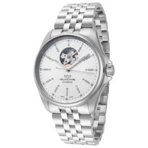Combat Classic 40mm Silver Dial Men's Automatic Watch GL0460