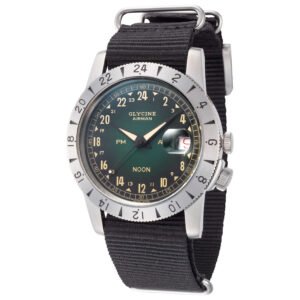 Airman Vintage Noon Purist 40mm Green Dial Men's Automatic Watch GL0476