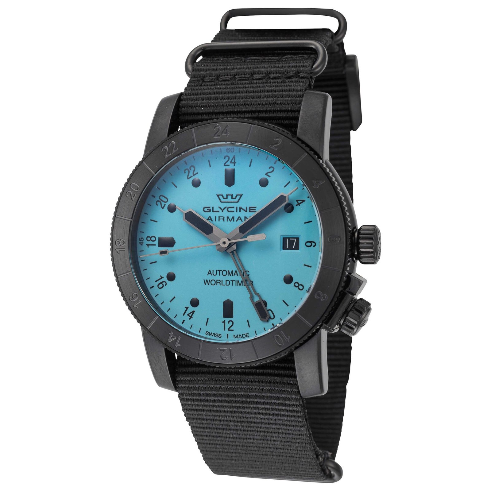 Airman Contemporary GMT 42mm Blue Dial Men's Automatic Watch GL0490