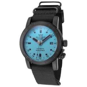 Airman Contemporary Purist GMT 42mm Blue Dial Men's Automatic Watch GL0491