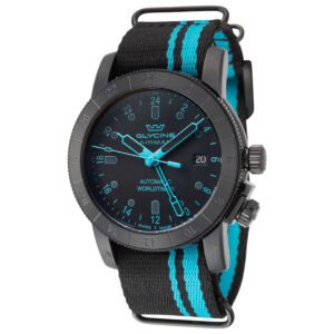 Airman 42mm Black and Blue Dial Men's Automatic Watch GL0495