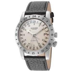 Glycine Airman No.1 GMT Automatic Silver Dial Watch GL0372