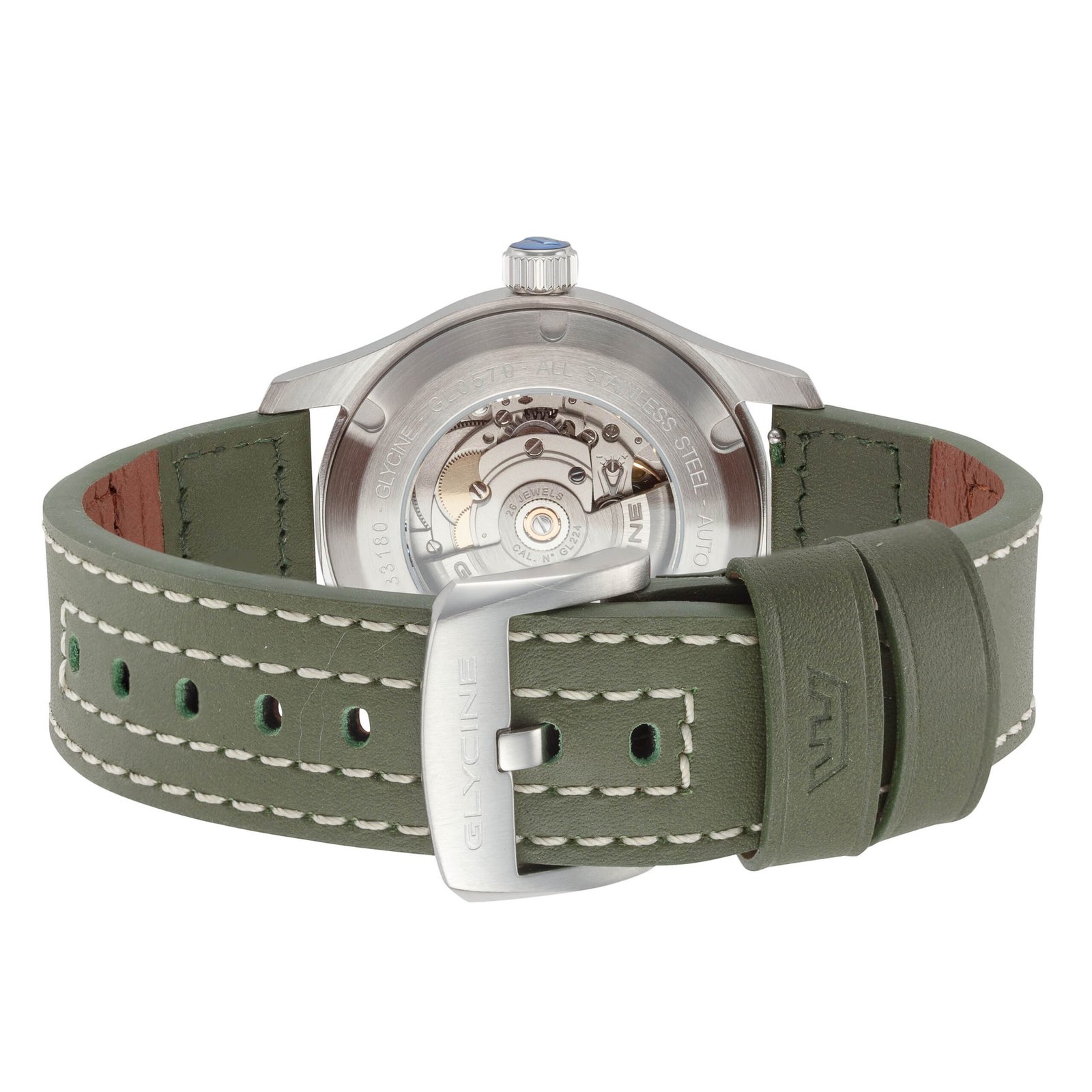 Glycine Combat Field Automatic Black Dial Men's Watch GL0584
